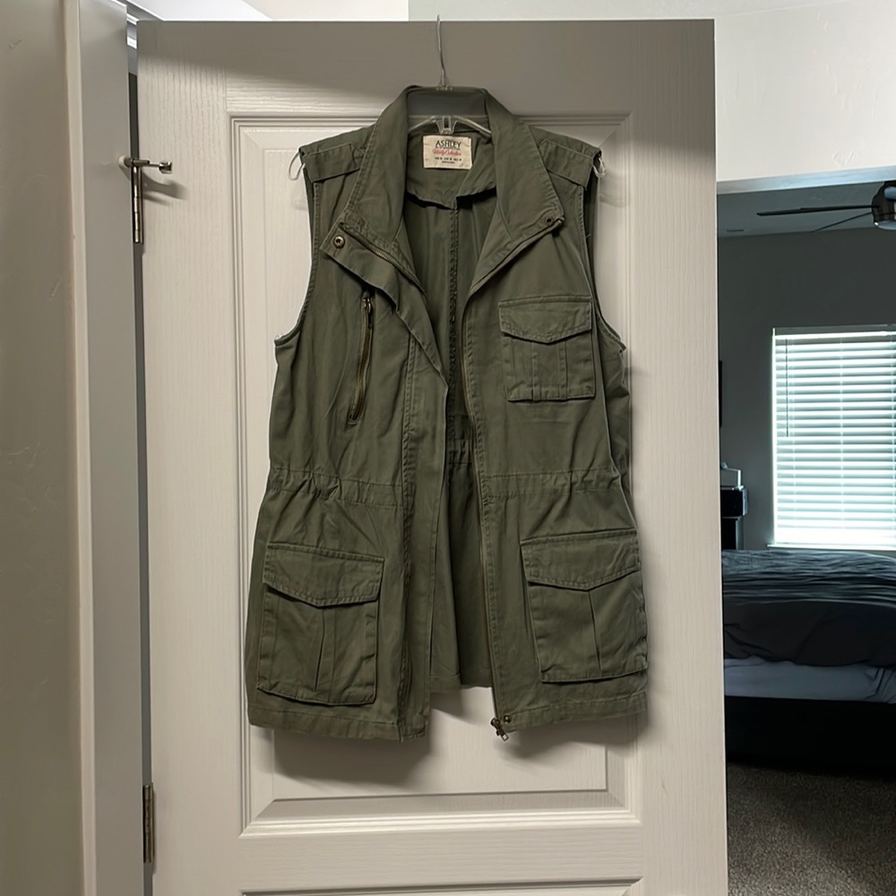 Ashley Utility Collection green vest